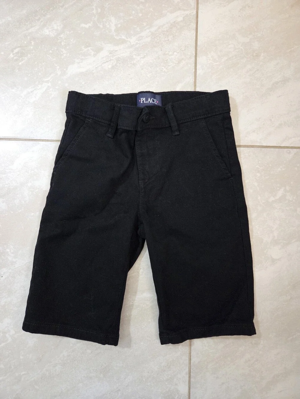Children's Place girls uniform stretch chino shorts Bundle, Sz 8 NWOT